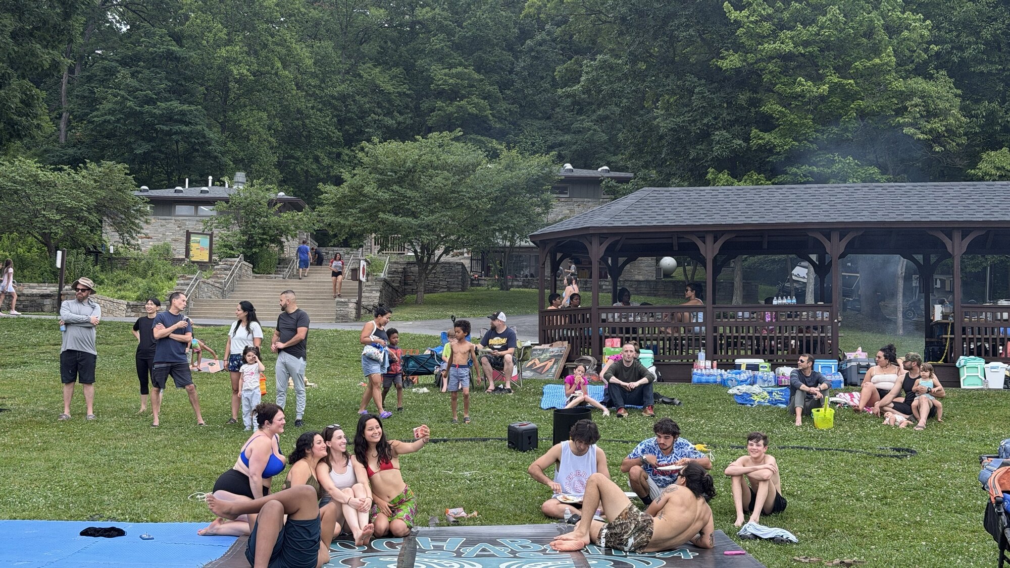 Cookout at the lake