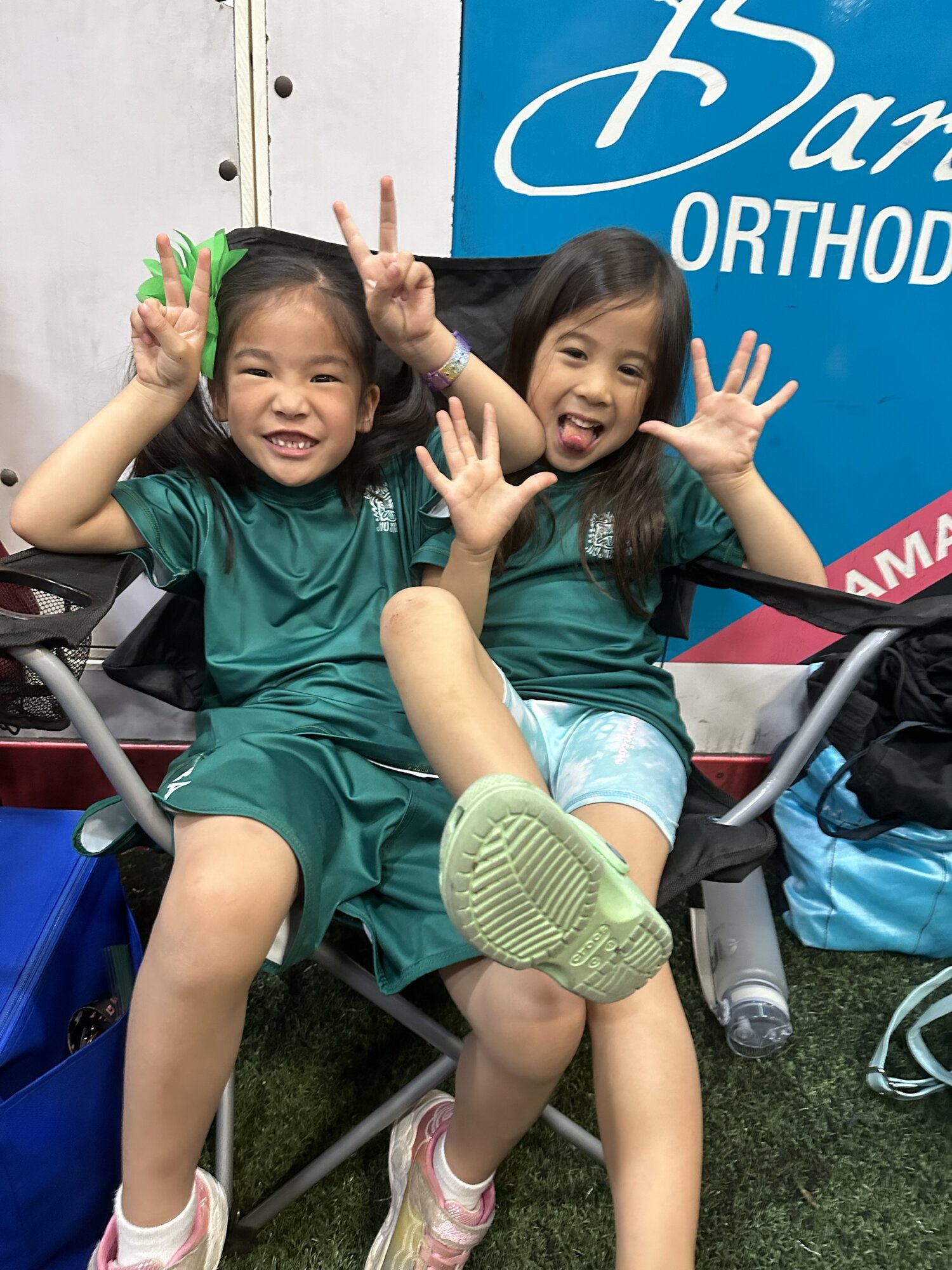Tournament day smiles