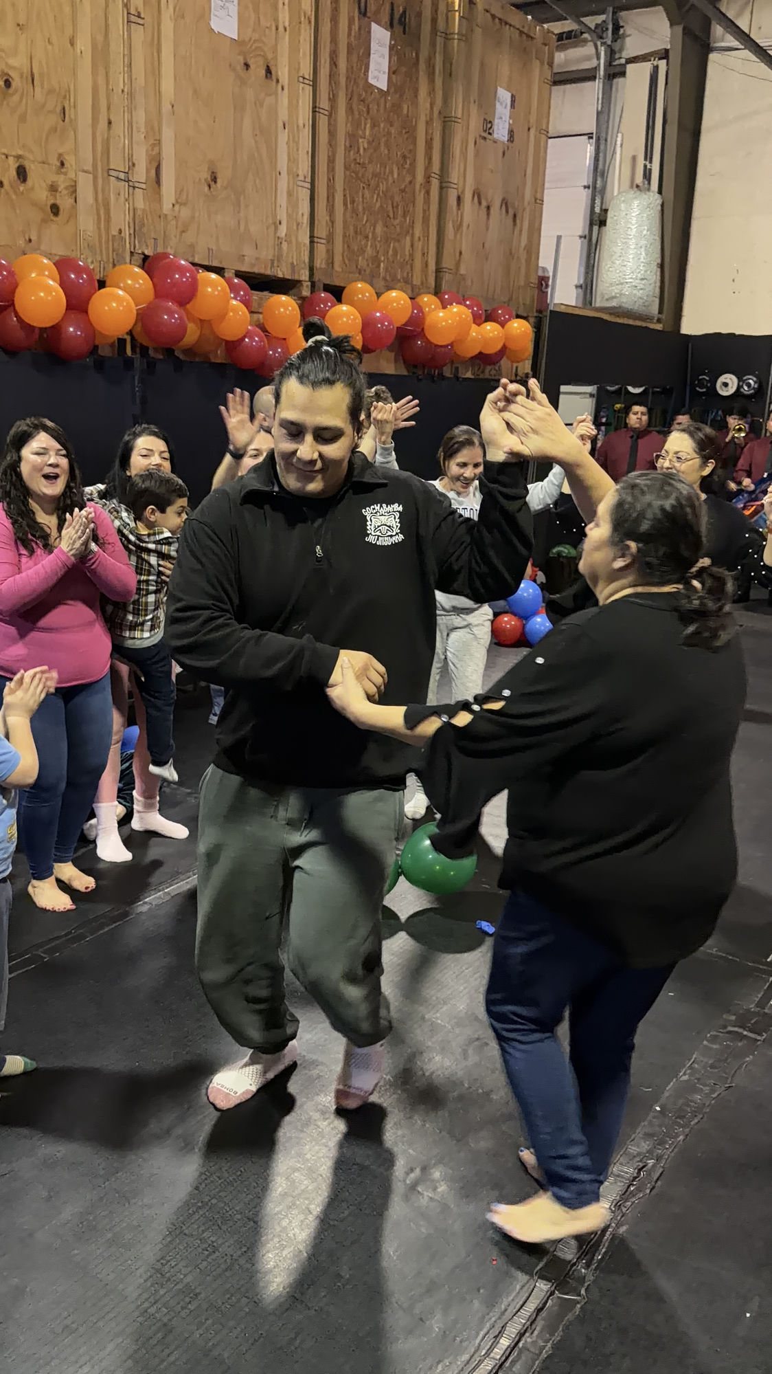 Family night on the mats