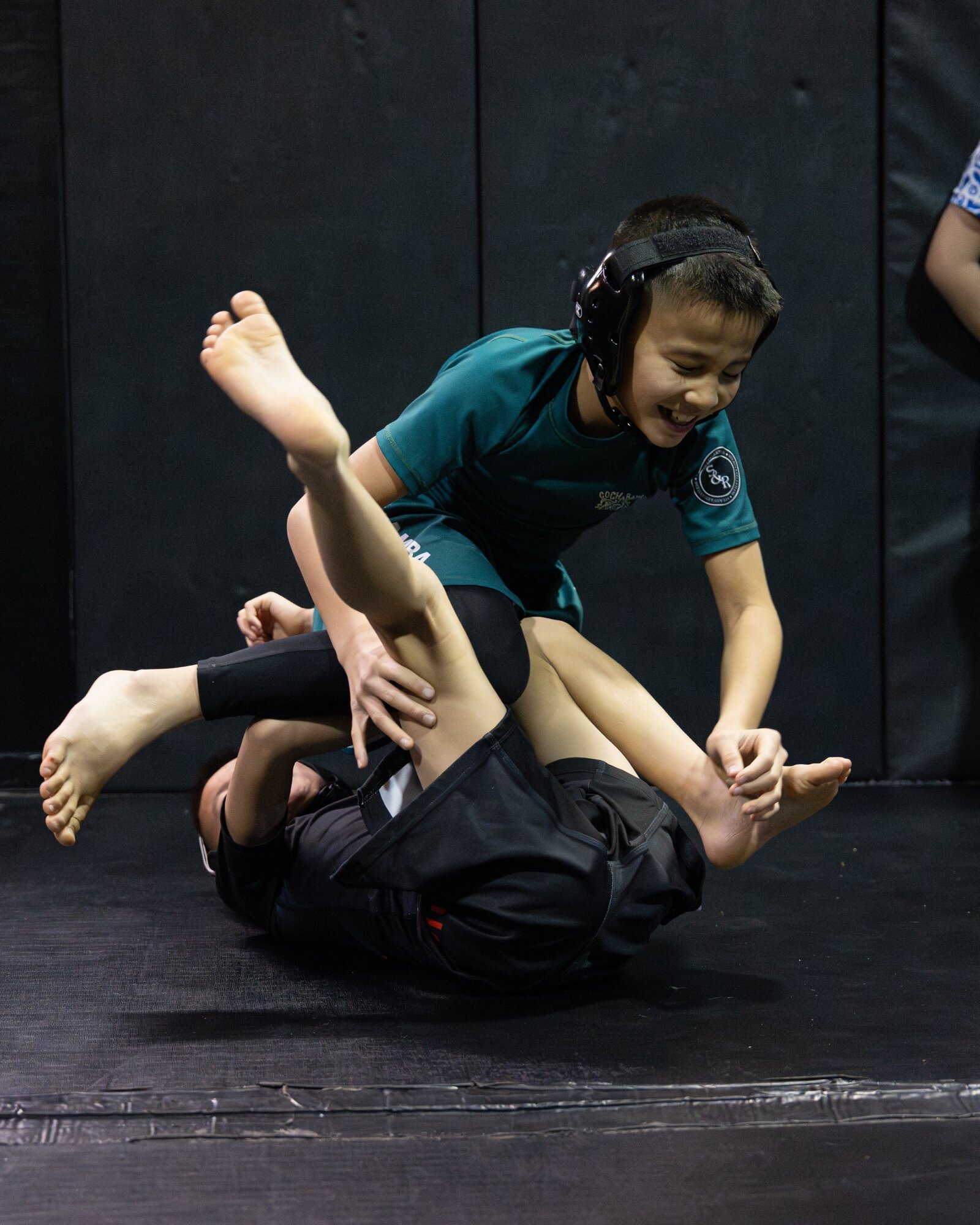 All smiles in the scramble