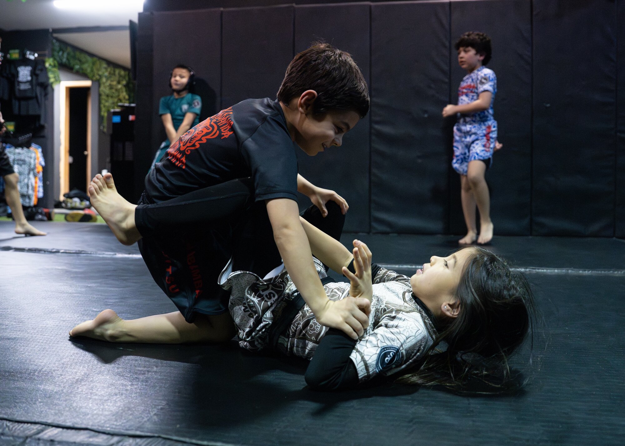 Kids rolling